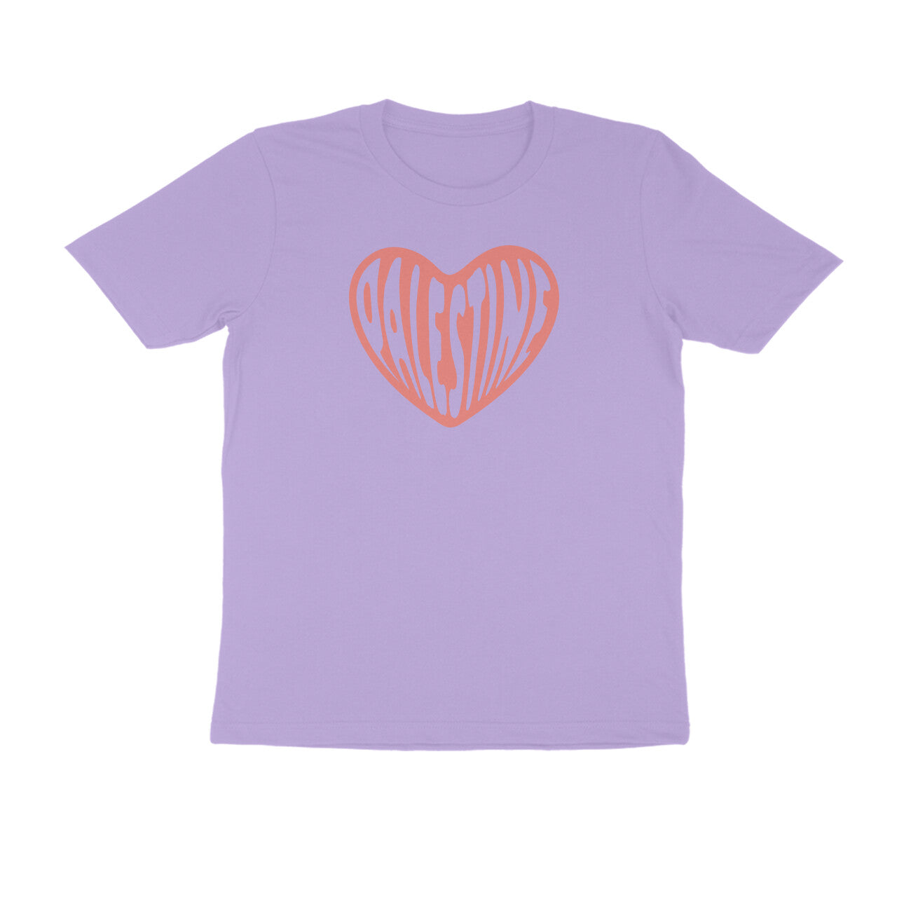 Palestine Heart Half Sleeves Tshirt