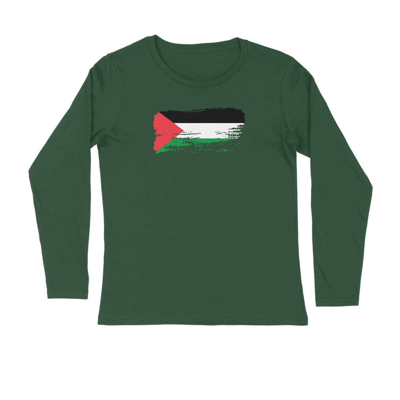 Palestine Flag Full Sleeves Tshirt