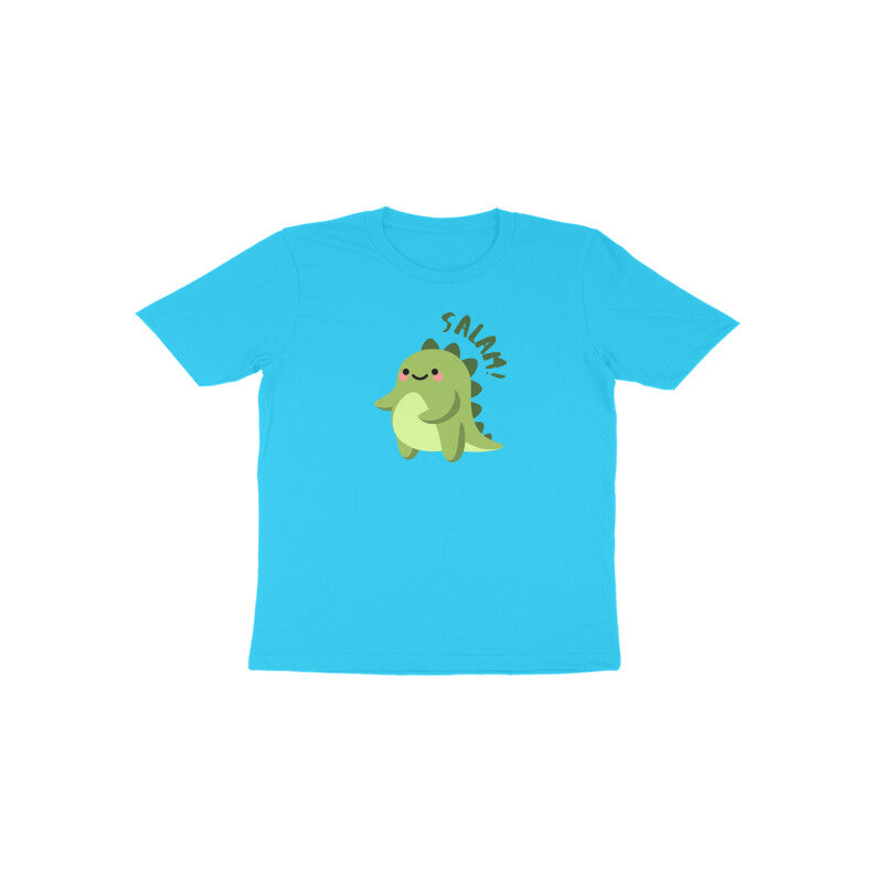 Salam Dino Toddler Half Sleeves Tshirt
