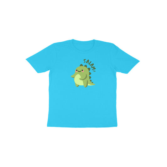 Salam Dino Toddler Half Sleeves Tshirt