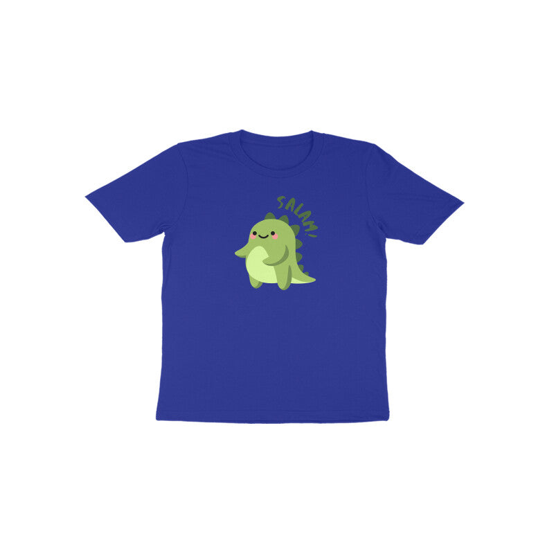 Salam Dino Toddler Half Sleeves Tshirt
