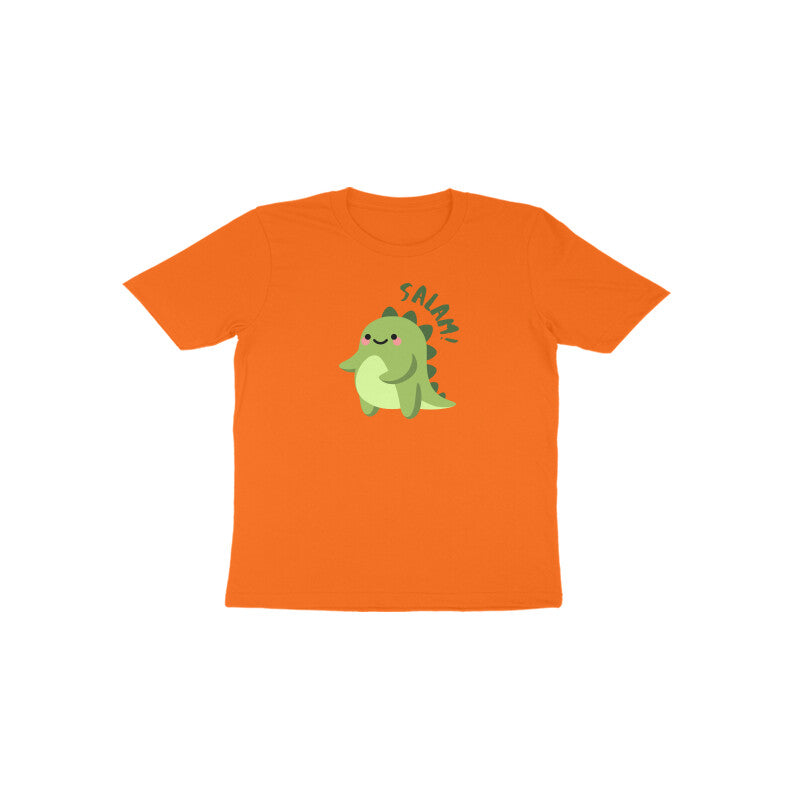 Salam Dino Toddler Half Sleeves Tshirt