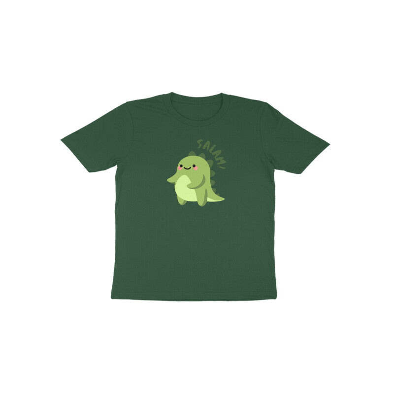 Salam Dino Toddler Half Sleeves Tshirt