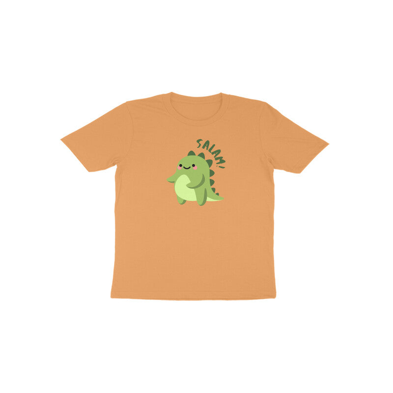 Salam Dino Toddler Half Sleeves Tshirt