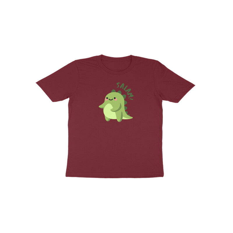 Salam Dino Toddler Half Sleeves Tshirt