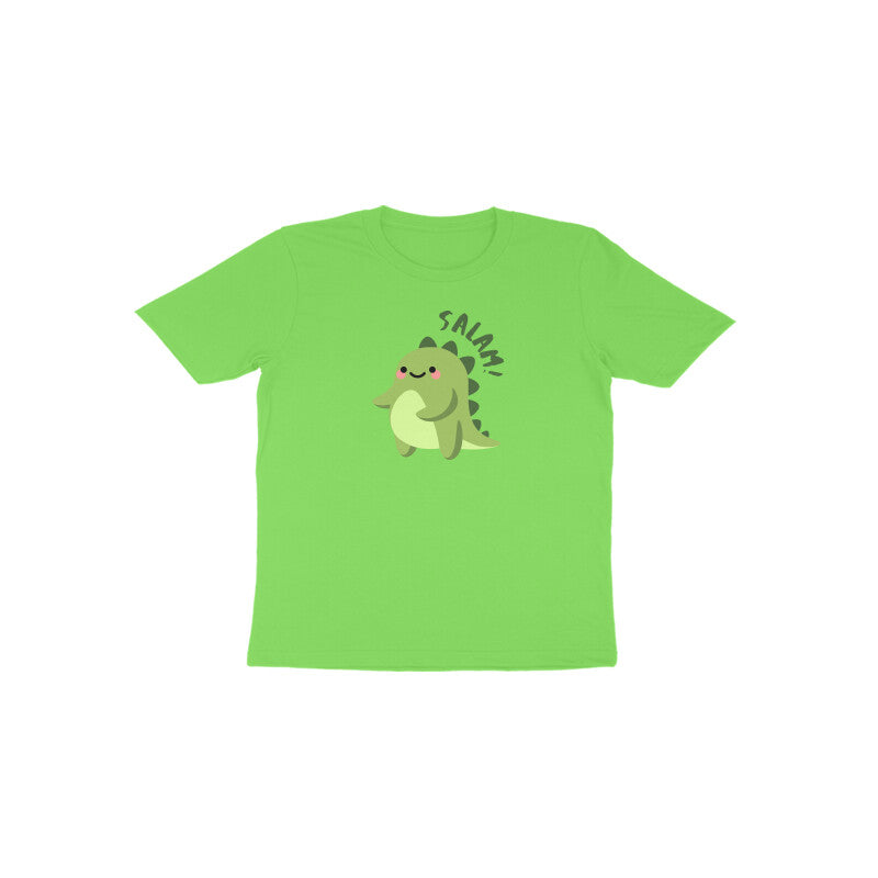 Salam Dino Toddler Half Sleeves Tshirt