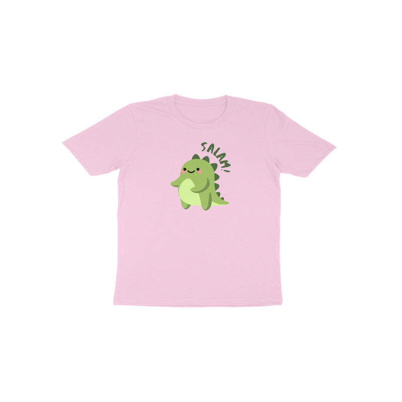 Salam Dino Toddler Half Sleeves Tshirt