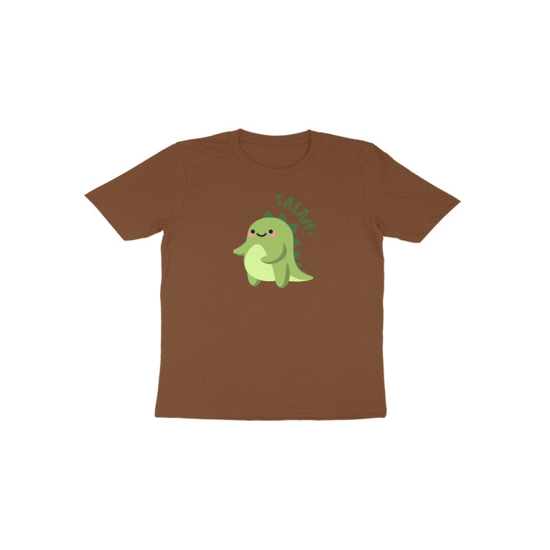 Salam Dino Toddler Half Sleeves Tshirt