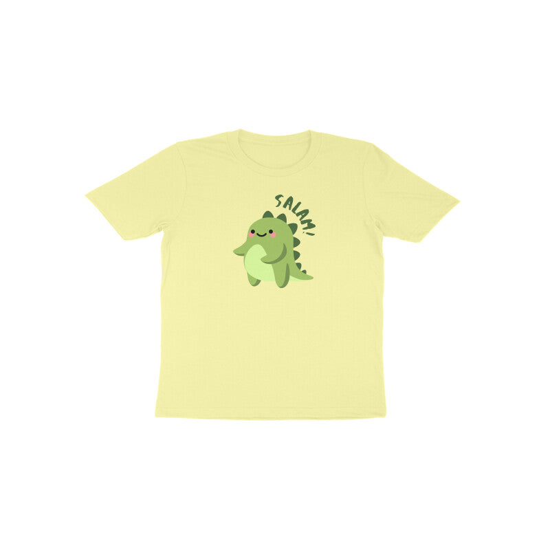 Salam Dino Toddler Half Sleeves Tshirt