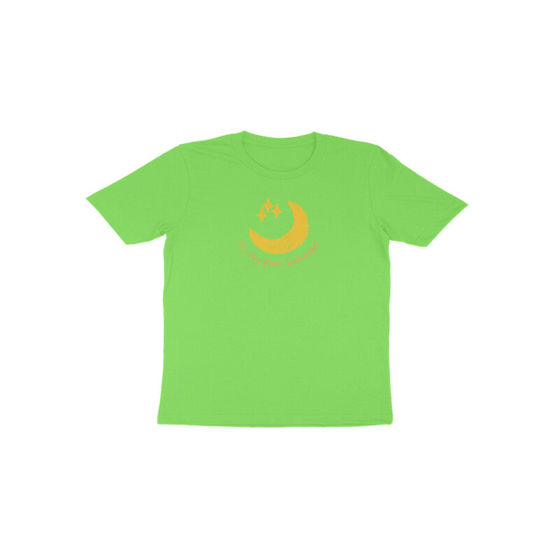 My First Ramadan Toddlers Half Sleeves Tshirt