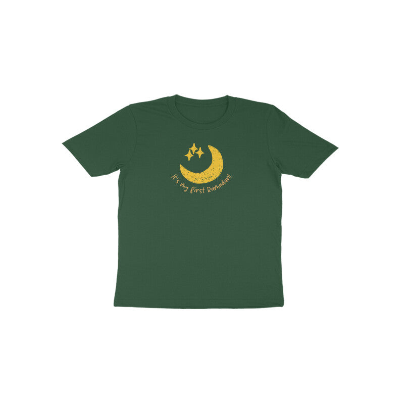 My First Ramadan Toddlers Half Sleeves Tshirt