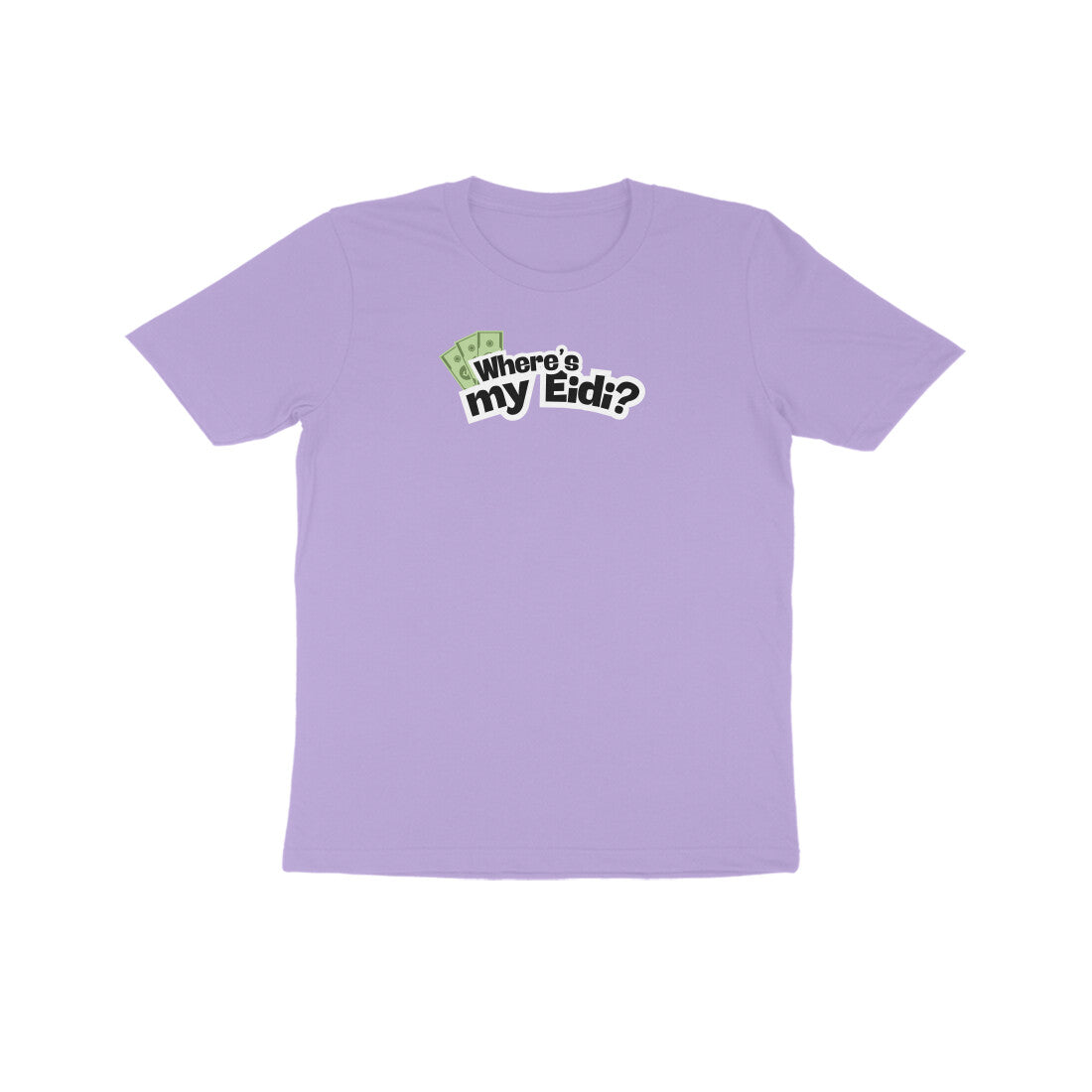 Where's my Eidi? Kids Half Sleeves Tshirt