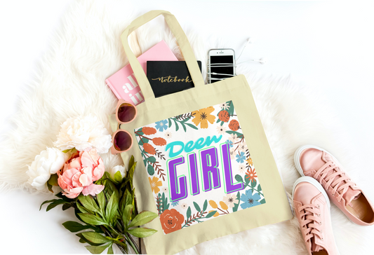 Deen Girl Tote Bag