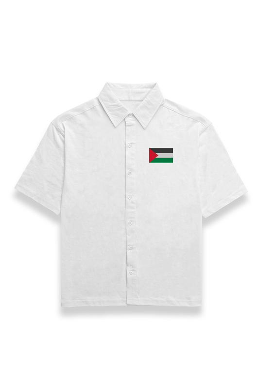 Palestine Flag Oversized Shirt