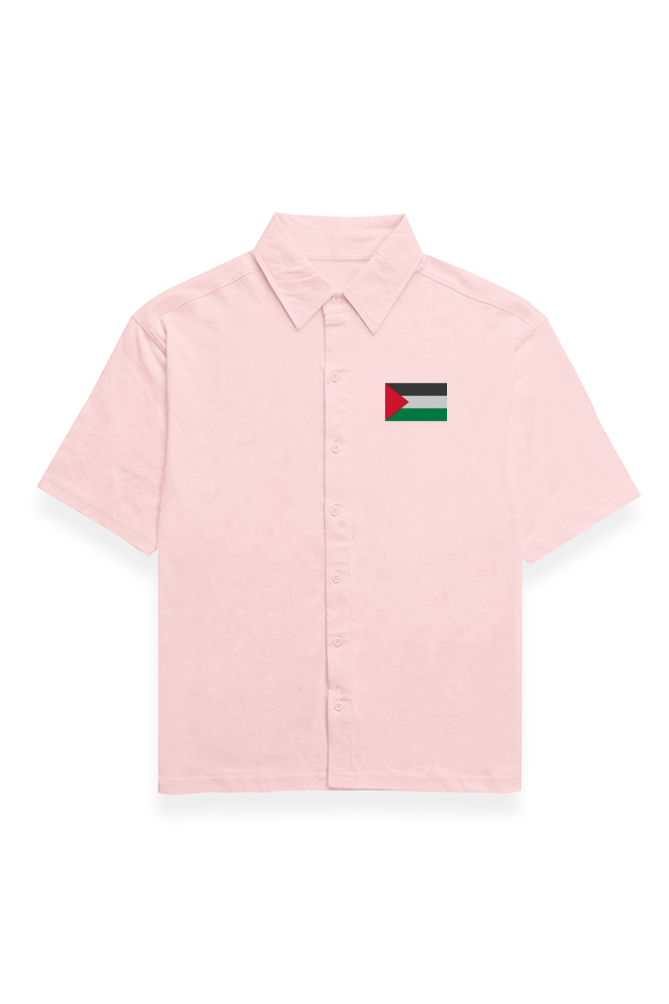 Palestine Flag Oversized Shirt