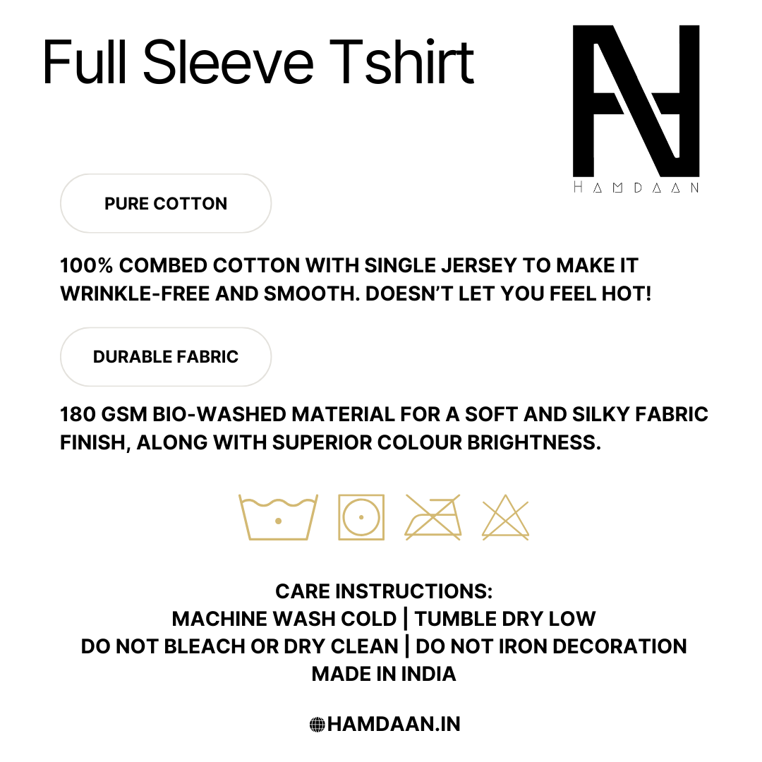 No Pain No Gain BGY Full Sleeve Tshirt