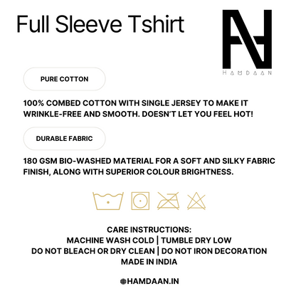 No Pain No Gain BGY Full Sleeve Tshirt