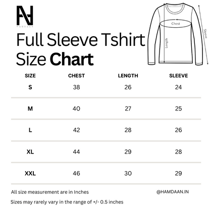 Sabr AE BP Full Sleeve Tshirt