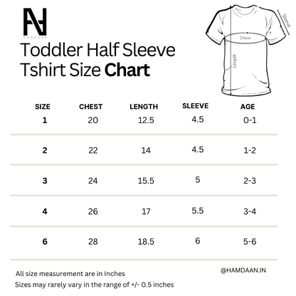 Pheli Eid Baby Toddler Half Sleeve Tshirt