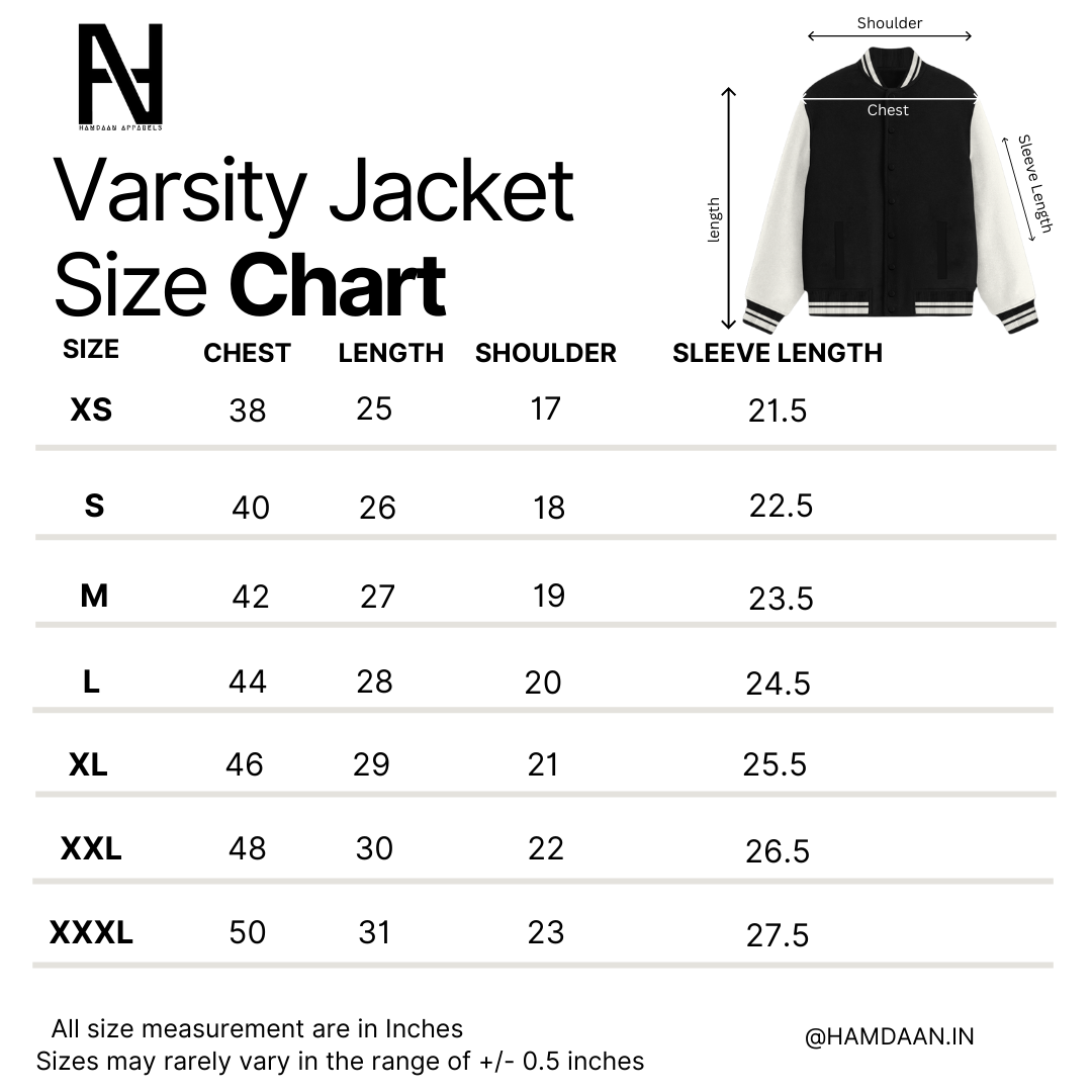 Noon Arabic Letter Carpet Varsity Jacket