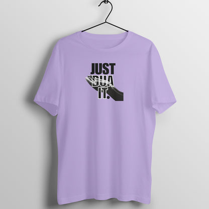 Just Dua It BW Half Sleeve Tshirt