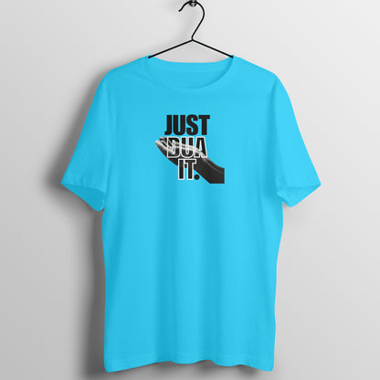 Just Dua It BW Half Sleeve Tshirt
