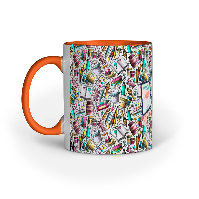 Hijabi Artist Mug
