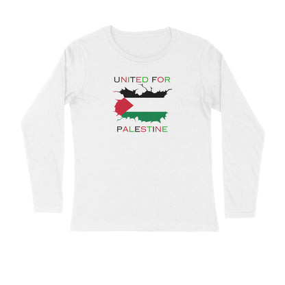 United For Palestine Full Sleeve Tshirt