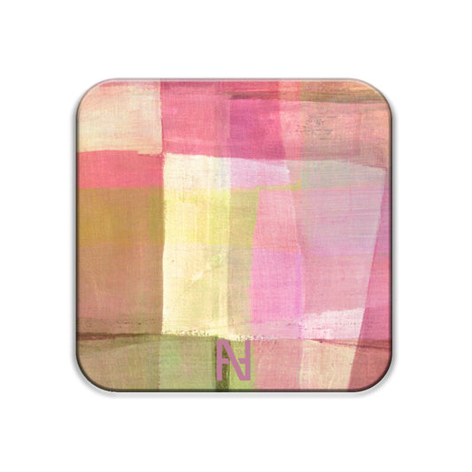 Pinkish Art Coaster