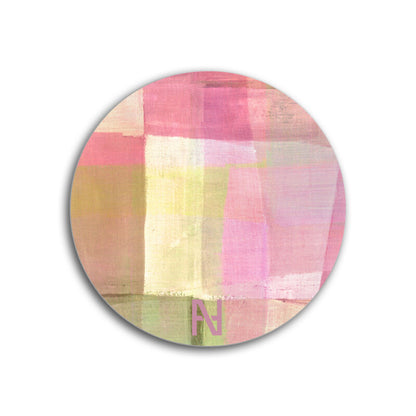Pinkish Art Coaster