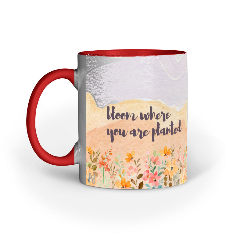 Bloom Where You Are Planted Mug