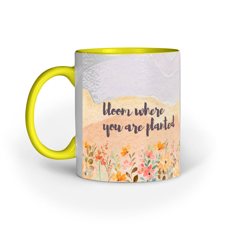 Bloom Where You Are Planted Mug