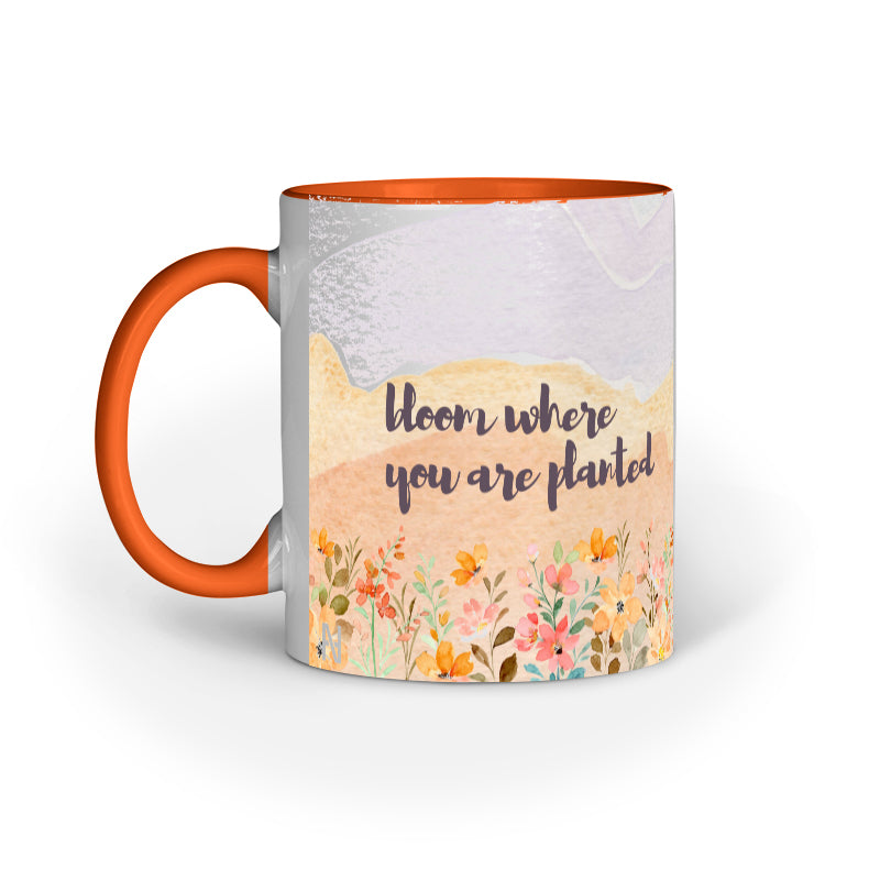 Bloom Where You Are Planted Mug