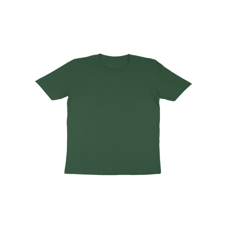 Hamdaan Solid Color Toddler Half Sleeve Tshirt