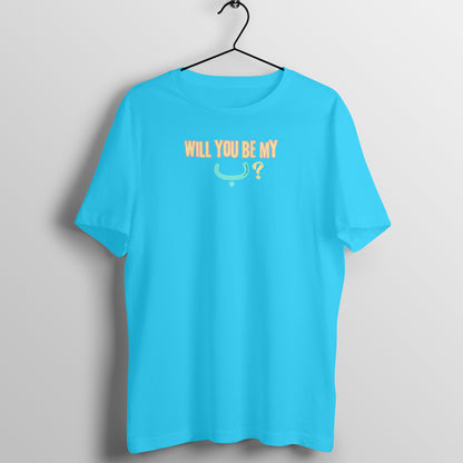 Will You Be My ب ? LB Half Sleeve Tshirt