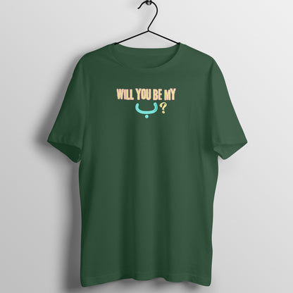 Will You Be My ب ? LB Half Sleeve Tshirt