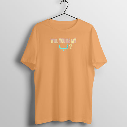 Will You Be My ب ? LB Half Sleeve Tshirt