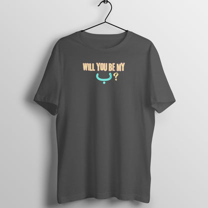 Will You Be My ب ? LB Half Sleeve Tshirt