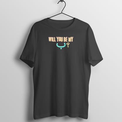 Will You Be My ب ? LB Half Sleeve Tshirt