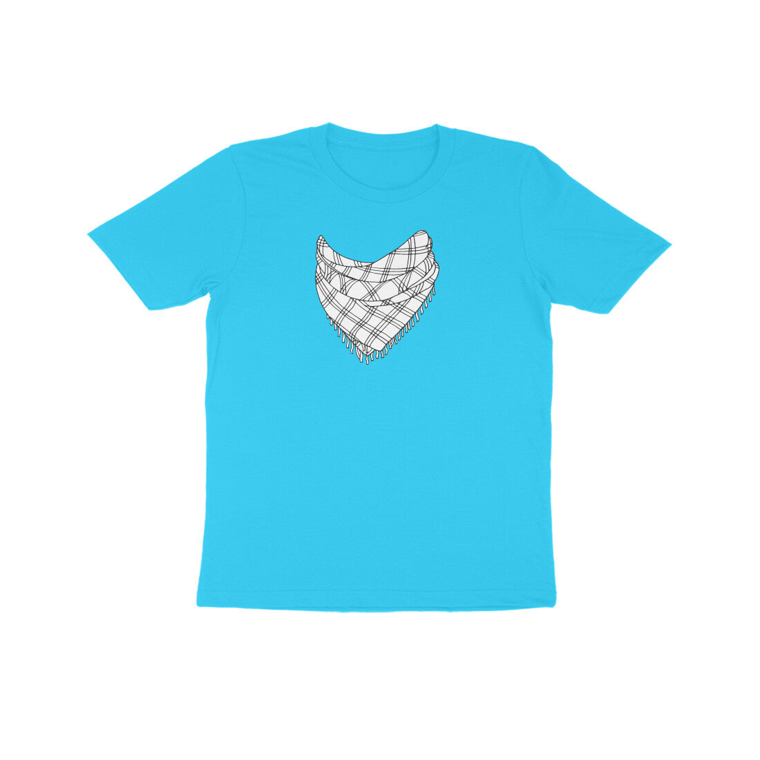 keffiyeh Scarf Kids Half Sleeve Tshirt
