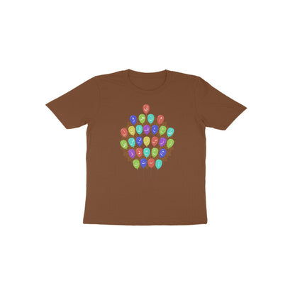 Arabic Letters Balloon Toddler Half Sleeve Tshirt