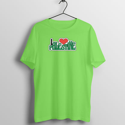 I Love Palestine Half Sleeves Tshirt