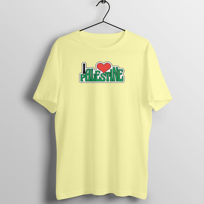 I Love Palestine Half Sleeves Tshirt