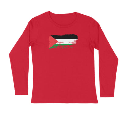 Palestine Flag Full Sleeves Tshirt