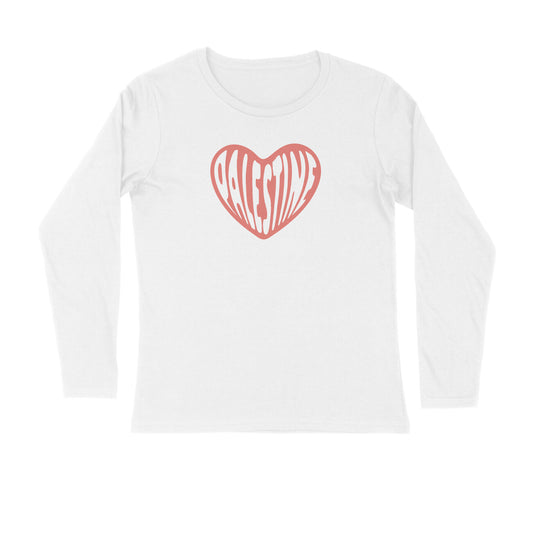 Palestine Heart Full Sleeves Tshirt