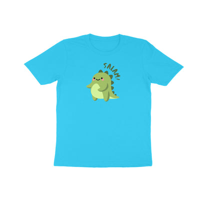 Salam Dino Kids Half Sleeves Tshirt