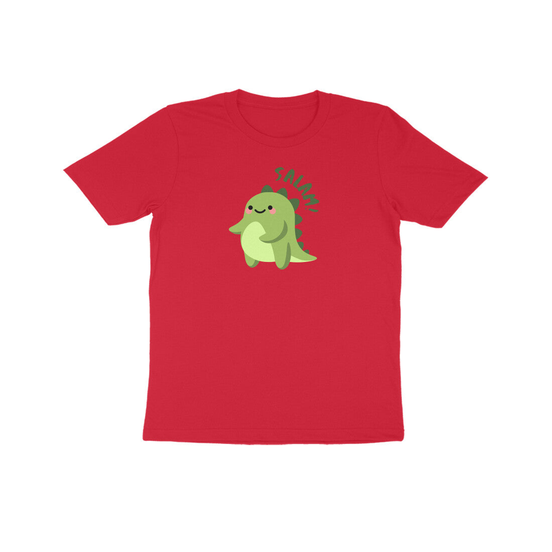 Salam Dino Kids Half Sleeves Tshirt