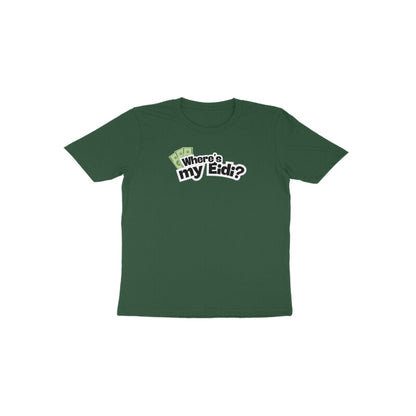Where's my Eidi? Toddler Half Sleeves Tshirt